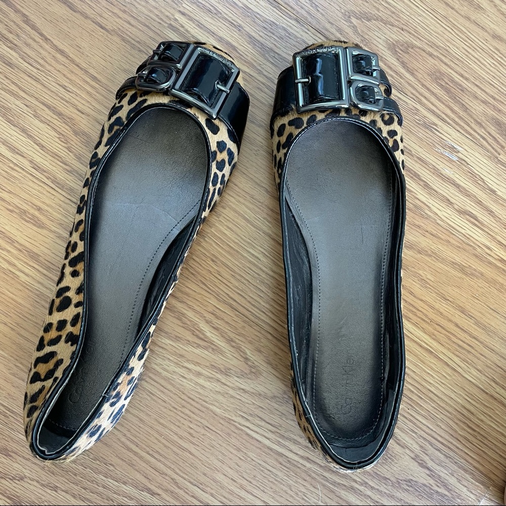 CALVIN KLEIN 🤎Animal Print Ballet Flats🐆 - Picture 8 of 11